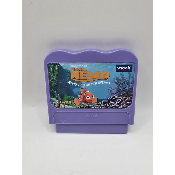 Disney Pixar Finding Nemo, Nemos Ocean Discoveries [VTech V.Smile] Game Only - Picture 1 of 3